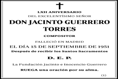 Jacinto Guerrero Torres